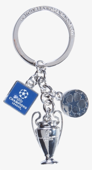 Uefa Champions League Trophy Key Ring And Charm - Champions League Keychain