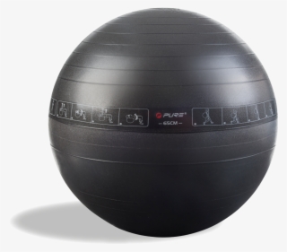 Gym Ball Png Transparent Images - כדור פיזיו שחור