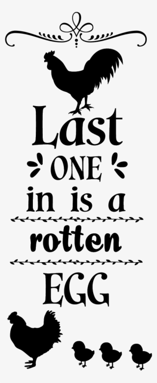 Clip Art Stock Last One Is A Rotten Egg By - Silhouette