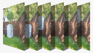 Different Photos Of Tree For Composite Photography - Fence