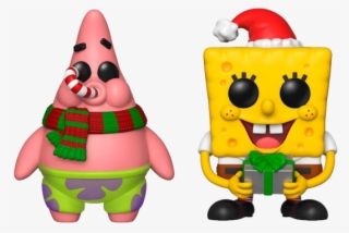Pack Funko Pop Bob Esponja Navidad - Christmas Spongebob Pop Vinyl