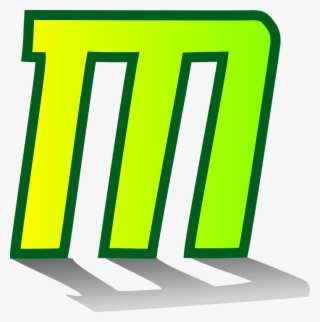 Letter M, Shadow, Alphabet, Logo, Icon - M Harfi Logo Png