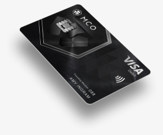 Card Page Obsidian Black - Mco Visa Card
