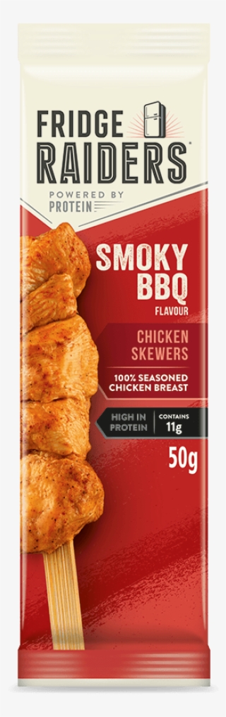 Single Pack Of Smoky Bbq Chicken Skewers - Fridge Raiders Chicken Skewers