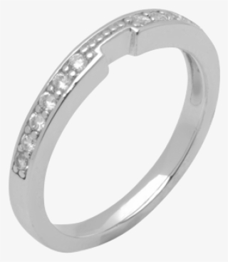 14k White Gold Diamond Ring D2092 - Engagement Ring