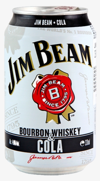Jim Beam Bourbon Cola Can 33 Cl - Jim Beam