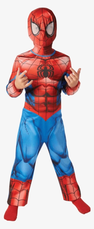 Child Ultimate Spiderman Classic Costume - Spider Man Costume Light