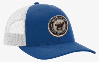 Tried And True 'dog' Trucker Hat -royal/light Grey - Baseball Cap