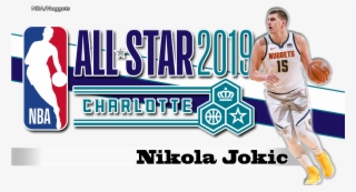 Jokic Will Play For Team Giannis At All-star Game, - Nba All Star 2019 Charlotte Logo