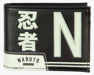 Naruto Shippuden Black Bi Fold Wallet