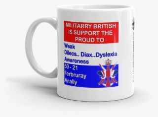Dyslexia Mug - Coffee Cup