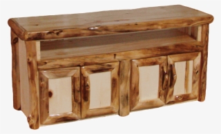 Aspen Log Tv Stand - Coffee Table