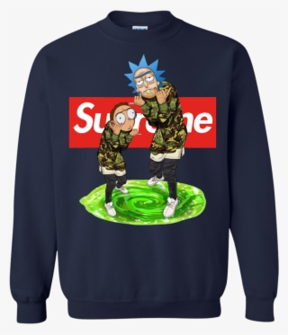 Rick And Morty Supreme Shirt, Hoodie, Tank - Supreme Rick And Morty Hoodie