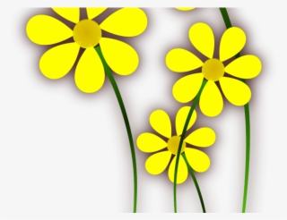 Wildflower Clipart Yellow Daisy - Clip Art