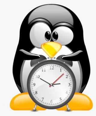 Tux Time Keeper - Linux Penguin Avatar