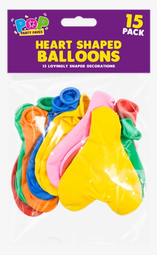 Heart Balloons - 15 Pack - Animal Figure