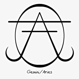 “gemini/aries” Sigil - Circle