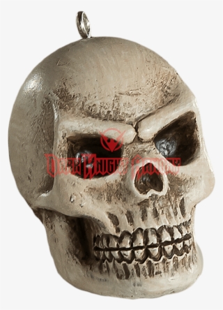 Human Skull Horror Ornament - Skull