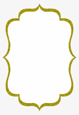 Free Png Download Gold Glitter Frame Png Images Background - Yellow And Black Frames