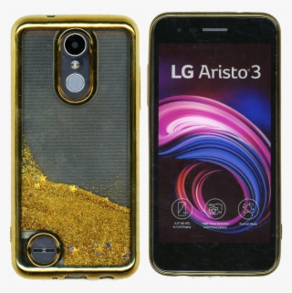 Lg Aristo 2 Mm Electroplated Water Glitter Case With - Smartphone