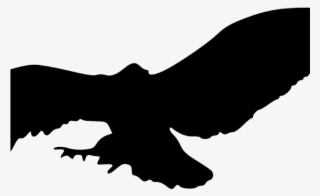 Vulture Clipart Flying - Silhouette Of Owls Flying