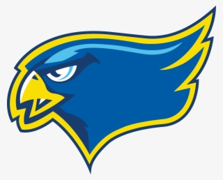 Athletic Mascot, The Falcon - Blue And Gold Falcon