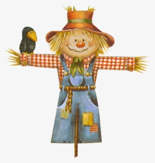 Scarecrow Cartoon Illustration Free Png Hq Clipart - Épouvantail