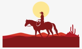 Horse American Frontier Equestrianism Cowboy - Horse Clip Art