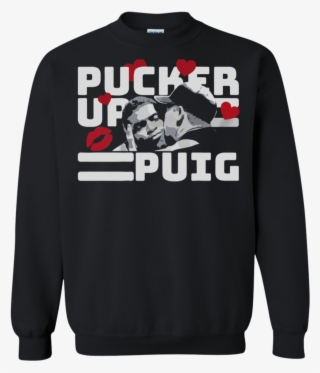 Los Angeles Dodgers Pucker Up Puig Shirt Sweatshirt - Sweatshirt