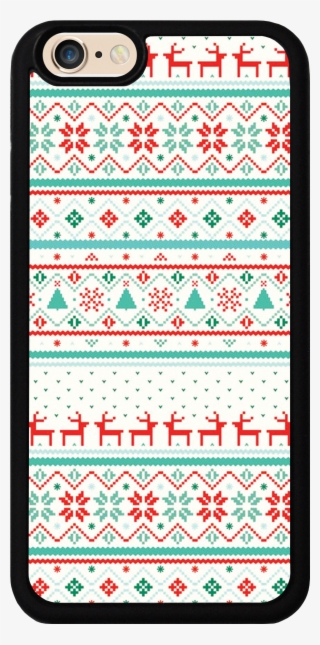 Ugly Red Pattern Of Christmas Case - Iphone Christmas Wallpaper Pattern