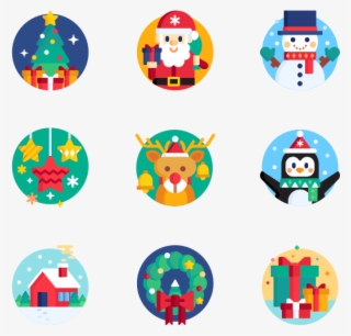 Christmas - School & Work Vector Flat Icons Png