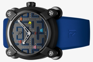The Polished Titanium Bezel Encircling It Reveals A - Analog Watch