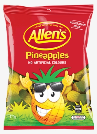 allens pineapples 170g bag 3d no flash 1 - snakes alive allens