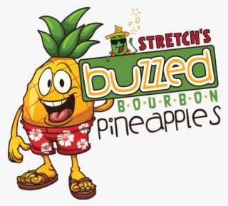 Buzzed Bourbon Pineapples - Vector Graphics