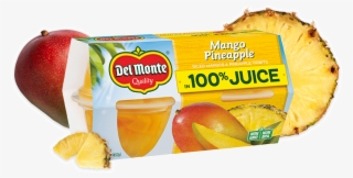 Mango Pineapple In 100% Juice, Fruit Cup® Snacks - Delmonte