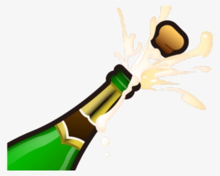 Champagne Clipart Emoji - Emoticon Champagne Whatsapp Png