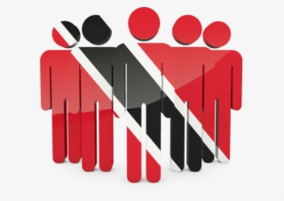 Illustration Of Flag Of Trinidad And Tobago - Trinidad And Tobago Icon