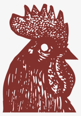 Dodo Chicken Head Red - Illustration