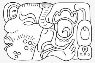 Simbolo Maya - Coloring Book