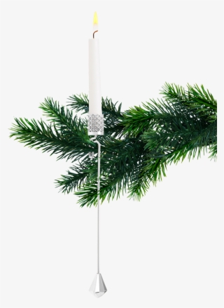 Christmas Tree Candle Holder H17 5 Silver Plated - Kerzenhalter Christbaum