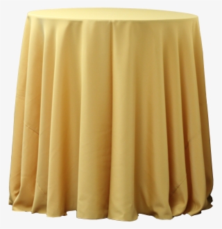 Round Linen Full Drop - Skirt