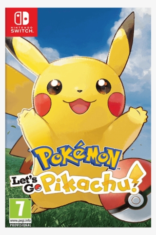 Pokemon Let's Go, Pikachu - Pokemon Let's Go Pikachu Box Art