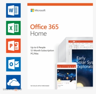 Microsoft Office 365 Home 6users 1year - Office 365 Home Pack