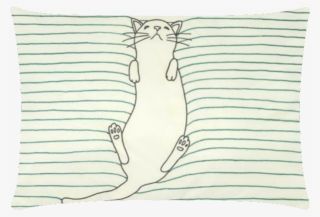 Create Your Own Cat Tumblr Custom Zippered Pillow Cases - Drawing
