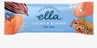 Deliciously Ella Cacao & Almond Oat Bar 16 X 50g - Deliciously Ella Energy Balls New Design