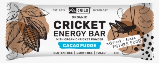 Organic Cricket Energy Bar - Energy Bar Logo Design