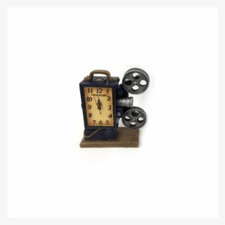 Image Decorative Table Clock Camera Old Film - Alarm Clock