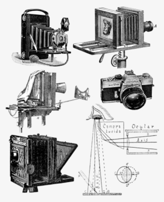 Vintage,camera,collage - Camera Clip Art