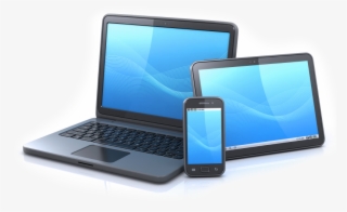 Icon Byod-telework - Cell Phone And Laptop