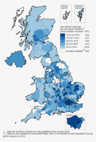 Migration By Local Authority Area - Life Expectancy By County Uk